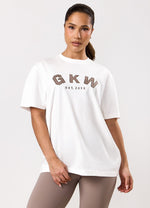 GKW Boyfriend T-Shirt - Cream/Fawn thumbnail