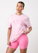 GKW Boyfriend T-shirt - Zachtroze/Anjerroze miniatuurafbeelding