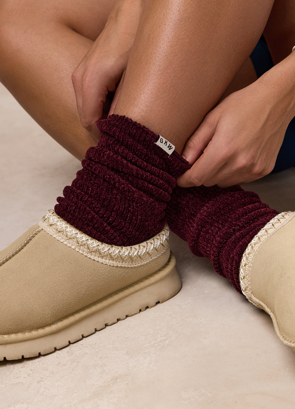 GKW Chenille Sock (1pk) - Fig