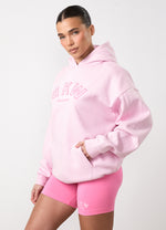 GKW Relaxed Fit Hoodie - Soft Pink/Carnation Pink thumbnail