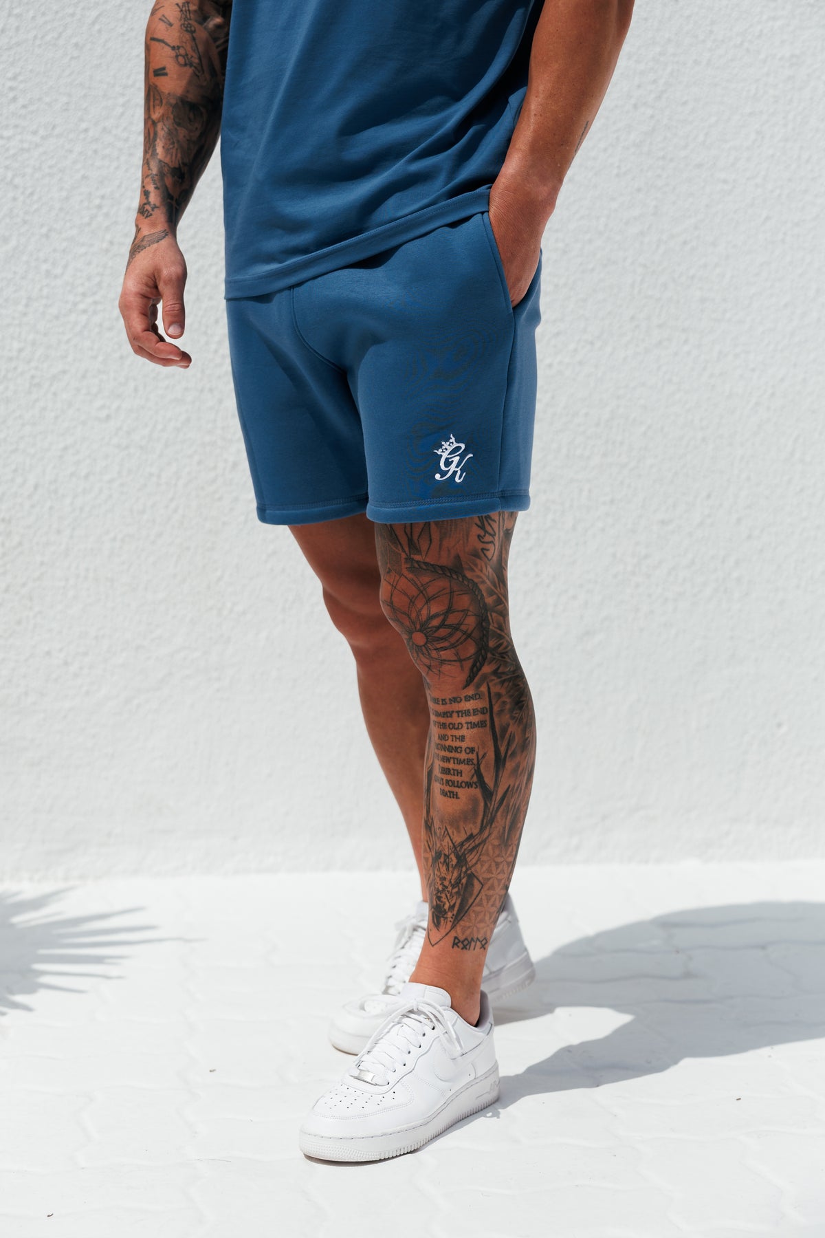 Gym King Fundamental Short - Blueprint