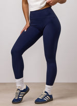 Gym King Peach Luxe Legging - Indigoblauw (miniatuurafbeelding)