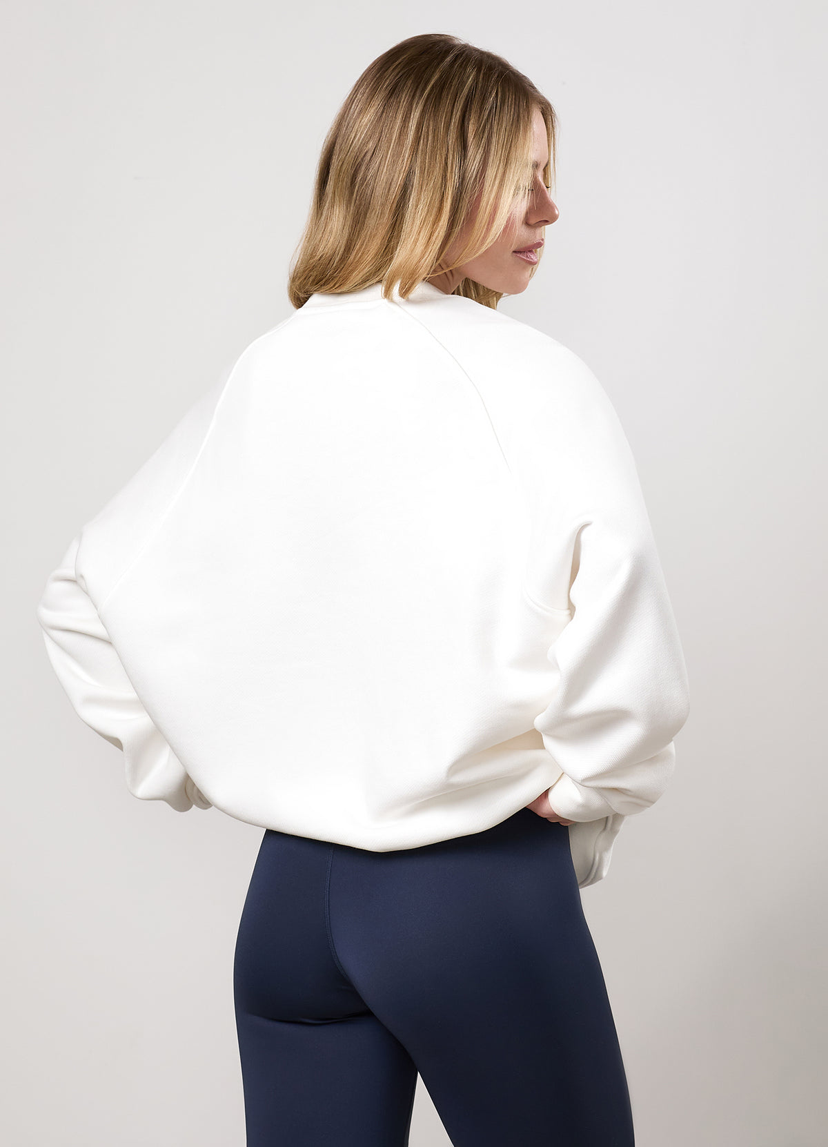 Gym King Heritage Loopback Sweatshirt - Cream