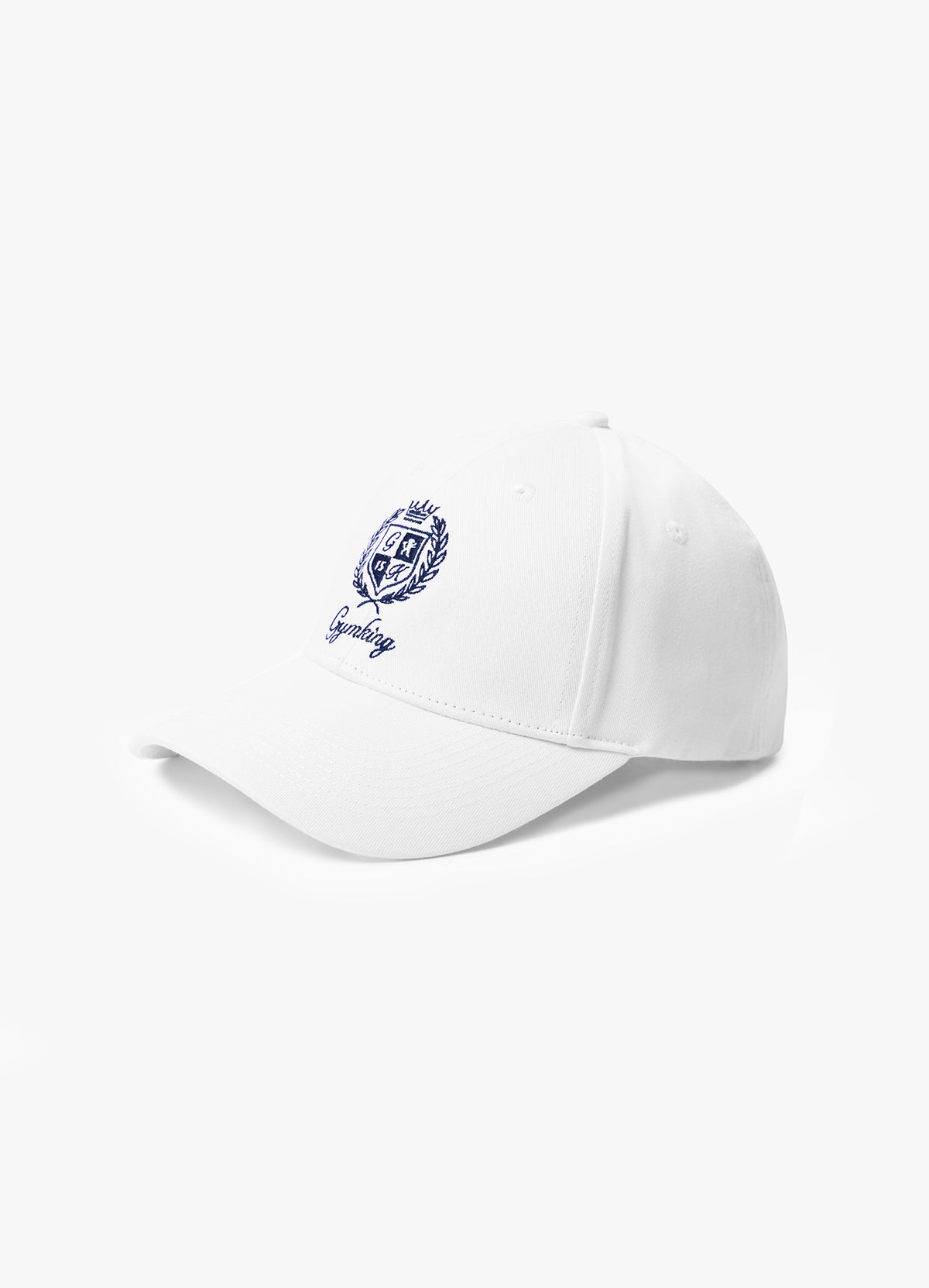 Gym King Heritage Pitcher Cap - Cream / Indigo Blue