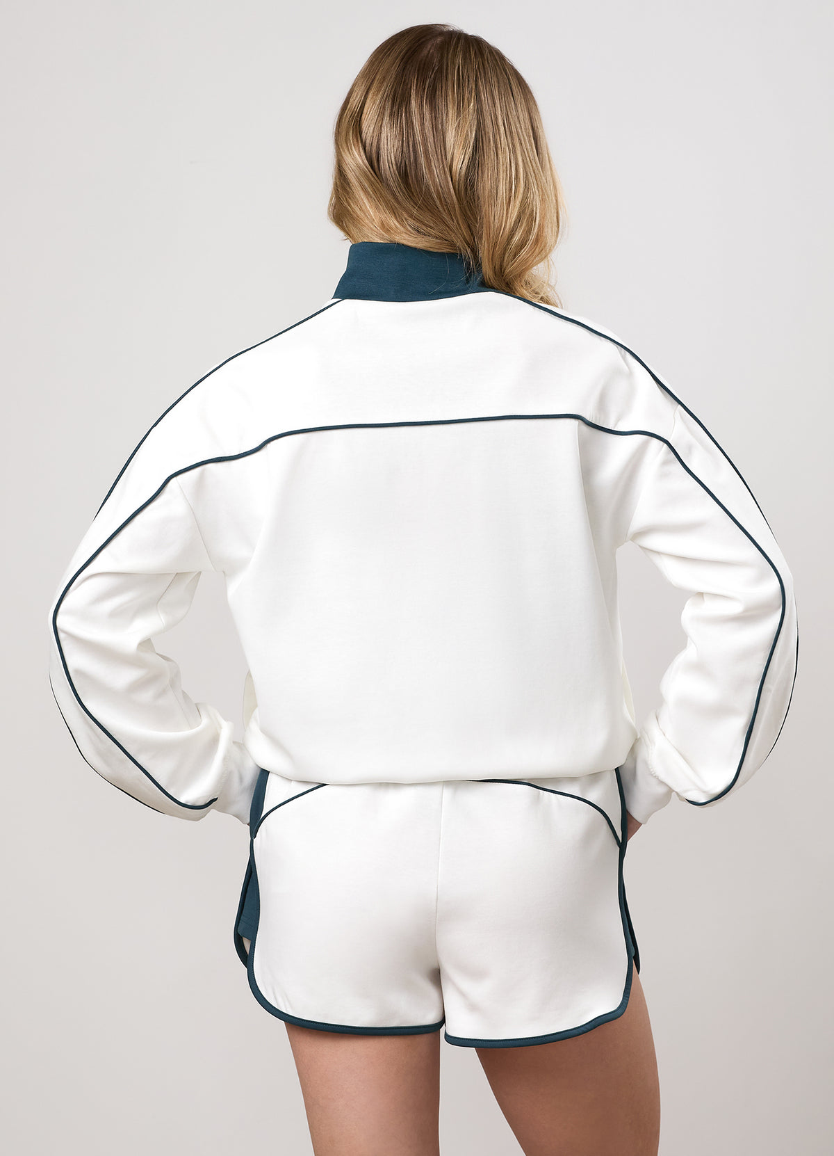 Gym King Heritage Track Jacket - Cream