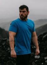 Gym King Stoic Hekla Jersey T-Shirt - Icelandic Blue thumbnail