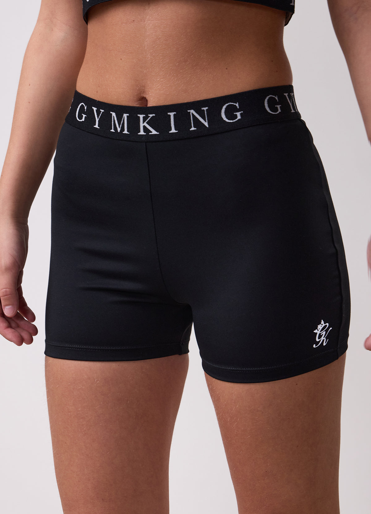 Gym King Older Kids Impact 3" Short - Black