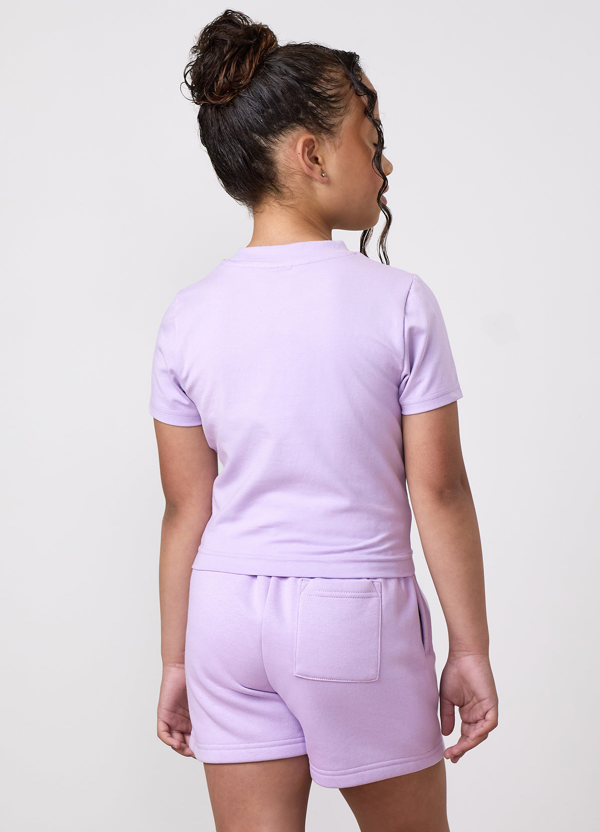 Gym King Younger Kids 365 Fitted T-Shirt - Hyacinth