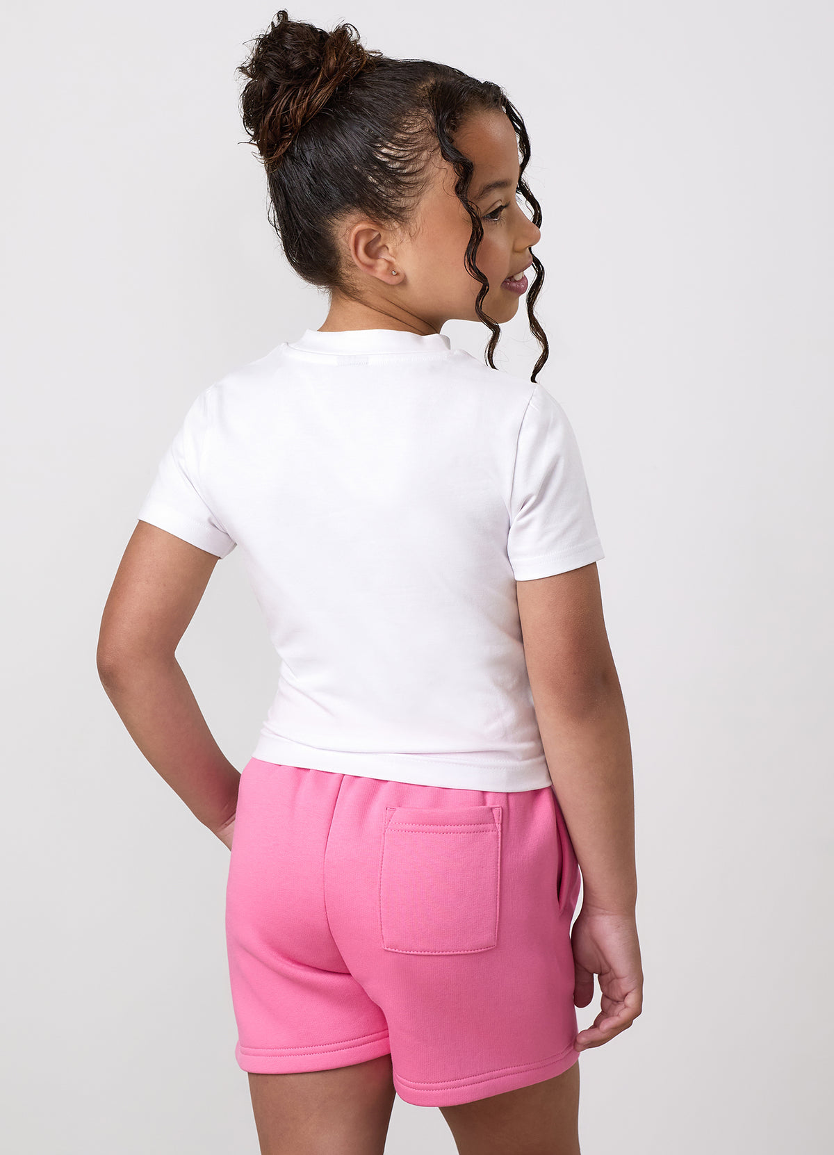 Gym King Kids 365 Fitted T-Shirt - White