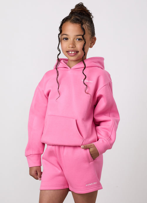Gym King Younger Kids 365 Relaxed Fit Hoodie - Carnation Pink