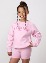 Gym King Younger Kids Shadow Crew - Soft Pink/Carnation Pink thumbnail
