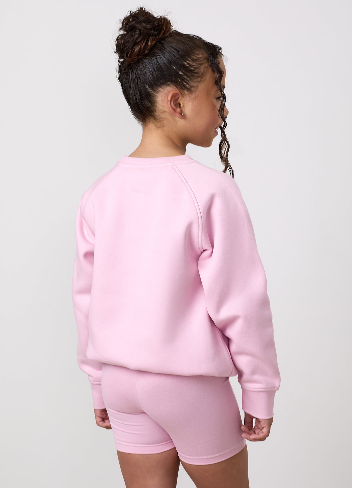 Gym King Younger Kids Shadow Crew - Soft Pink/Carnation Pink