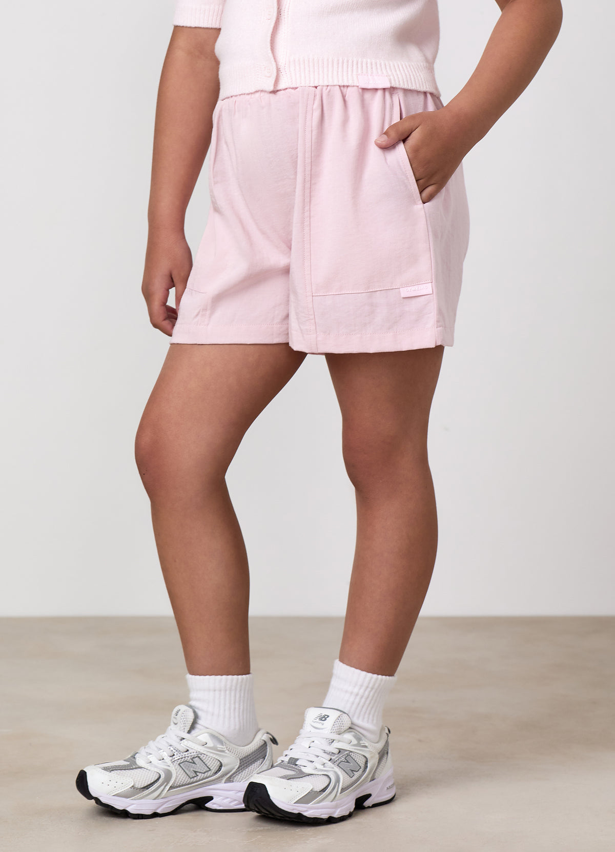 Gym King Older Kids Signature Woven Short - Wildflower