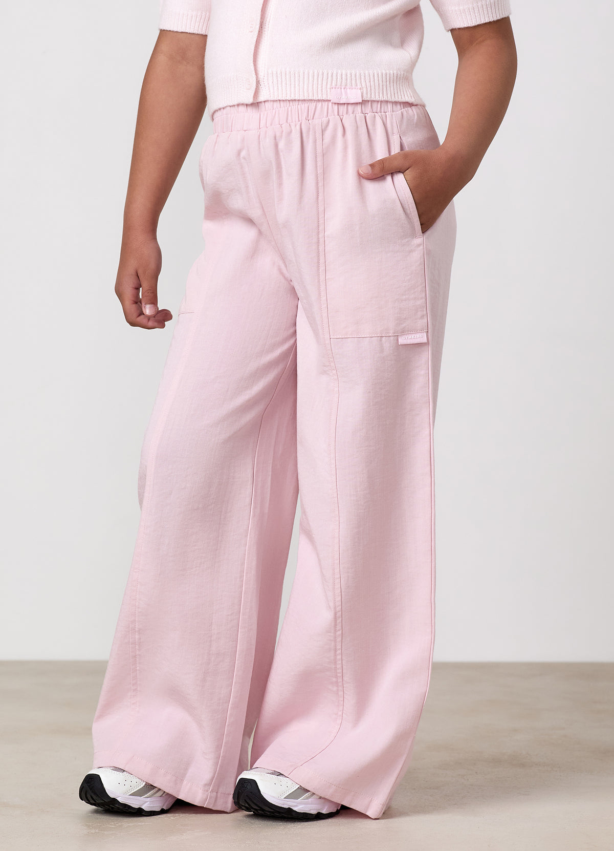Gym King Older Kids Signature Woven Trousers - Wildflower