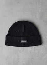 Gym King Rib Knit Beanie - Black thumbnail