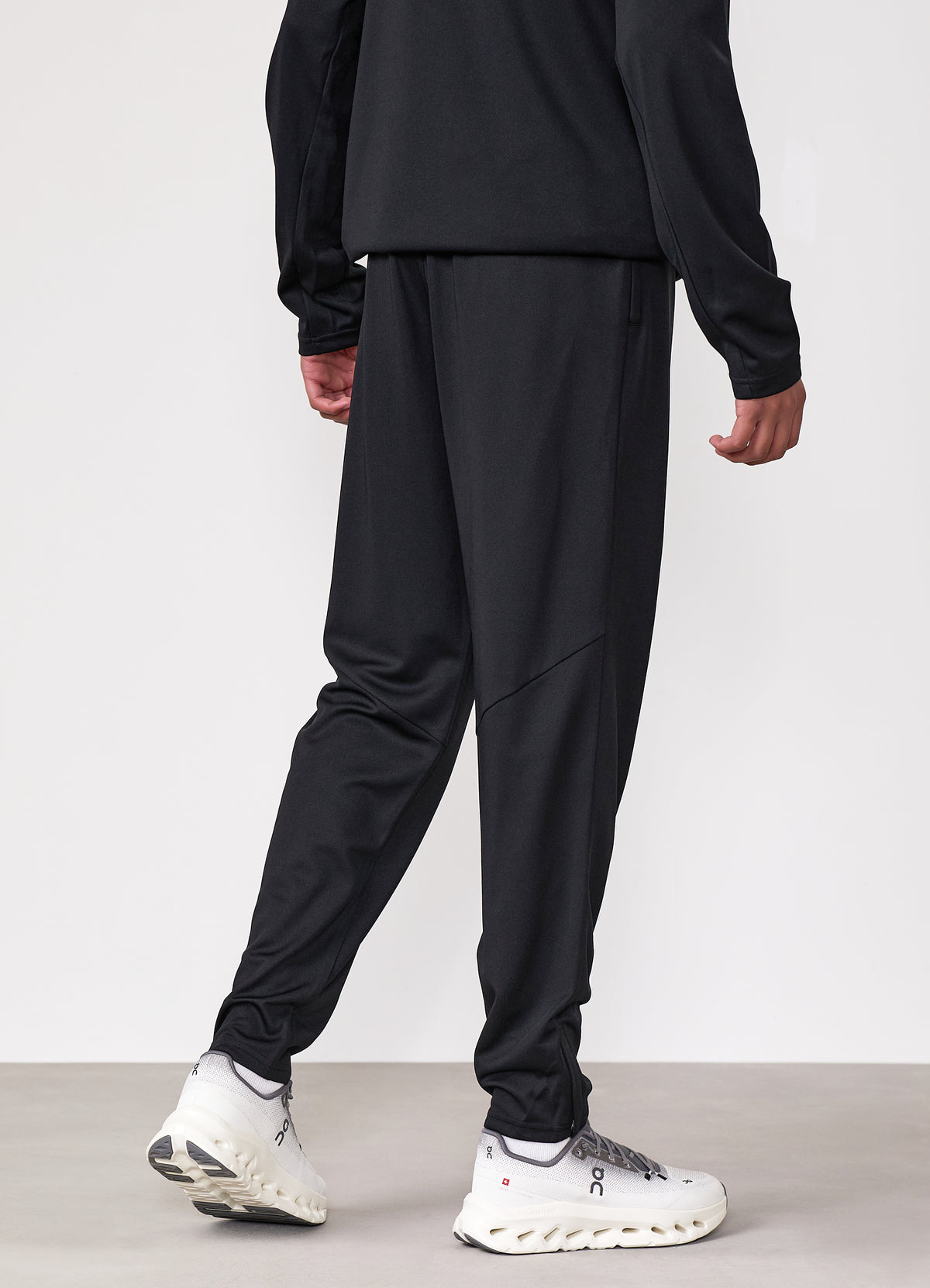 Gym King Older Kids Lightweight Poly Tracksuit Bottom - Black