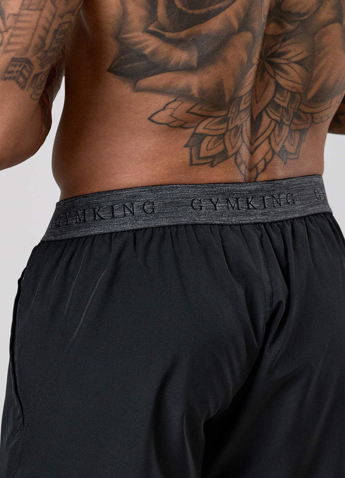 Gym King Limitless Short 6" - Black