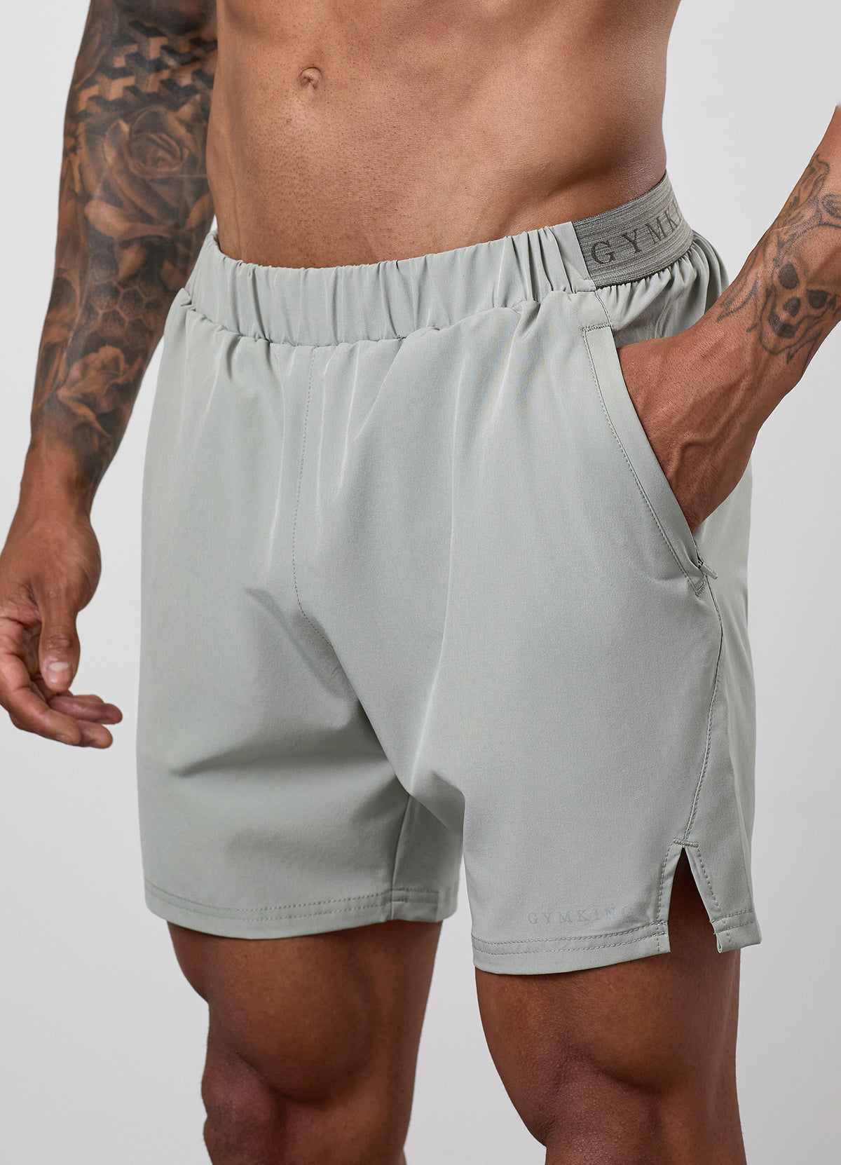 Gym King Limitless Short 6" - Soft Sage