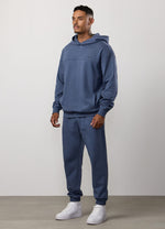 Gym King Linear Loopback Hood Tracksuit - Deep Sea Blue thumbnail