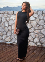 Gym King Maxi Dress - Black thumbnail