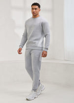 Gym King Momentum Tracksuit - Grey Marl thumbnail