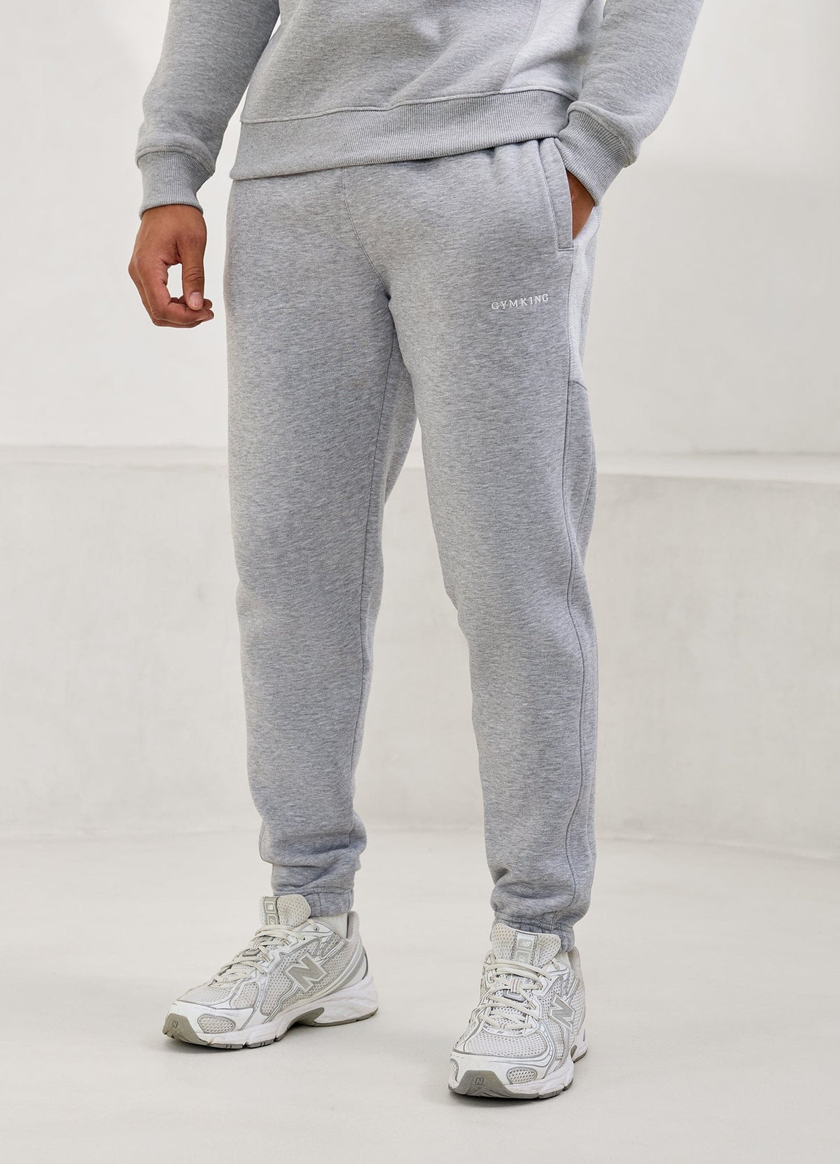 Gym King Momentum Jogger - Grey Marl