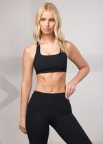 Gym King Peach Luxe Redefined Bra - Black thumbnail