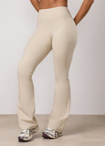 Gym King Peach Luxe Flared Yoga Pant - Moonbeam thumbnail