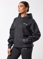 Gym King Script Mindset-hoodie - Donker tin miniatuurafbeelding