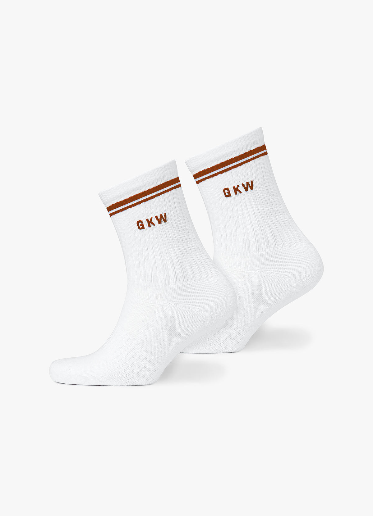 GKW Tipping Crew Sock (3PK) - White/Black/Chestnut/Berry