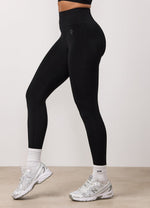 Gym King Poise Seamless Legging - Iridescent Black thumbnail