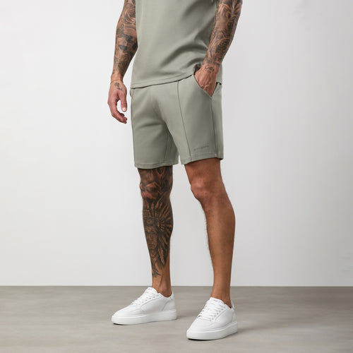 Gym King Portals Texture Short - Soft Khaki
