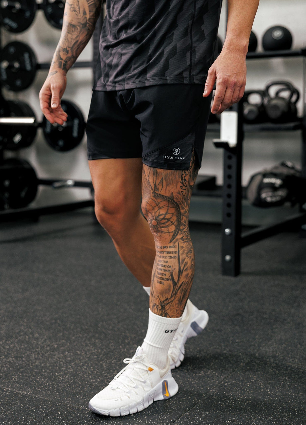 Gym King Power Performance 5" Short - Black