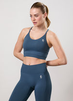 Gym King Power Lightweight Seamless Tank - Twilight Blue thumbnail