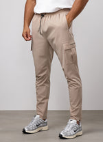 Gym King Precision Woven Cargo Trouser - Warm Taupe thumbnail