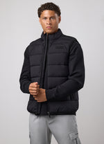 Gym King Precision Puffer Gilet - Black thumbnail