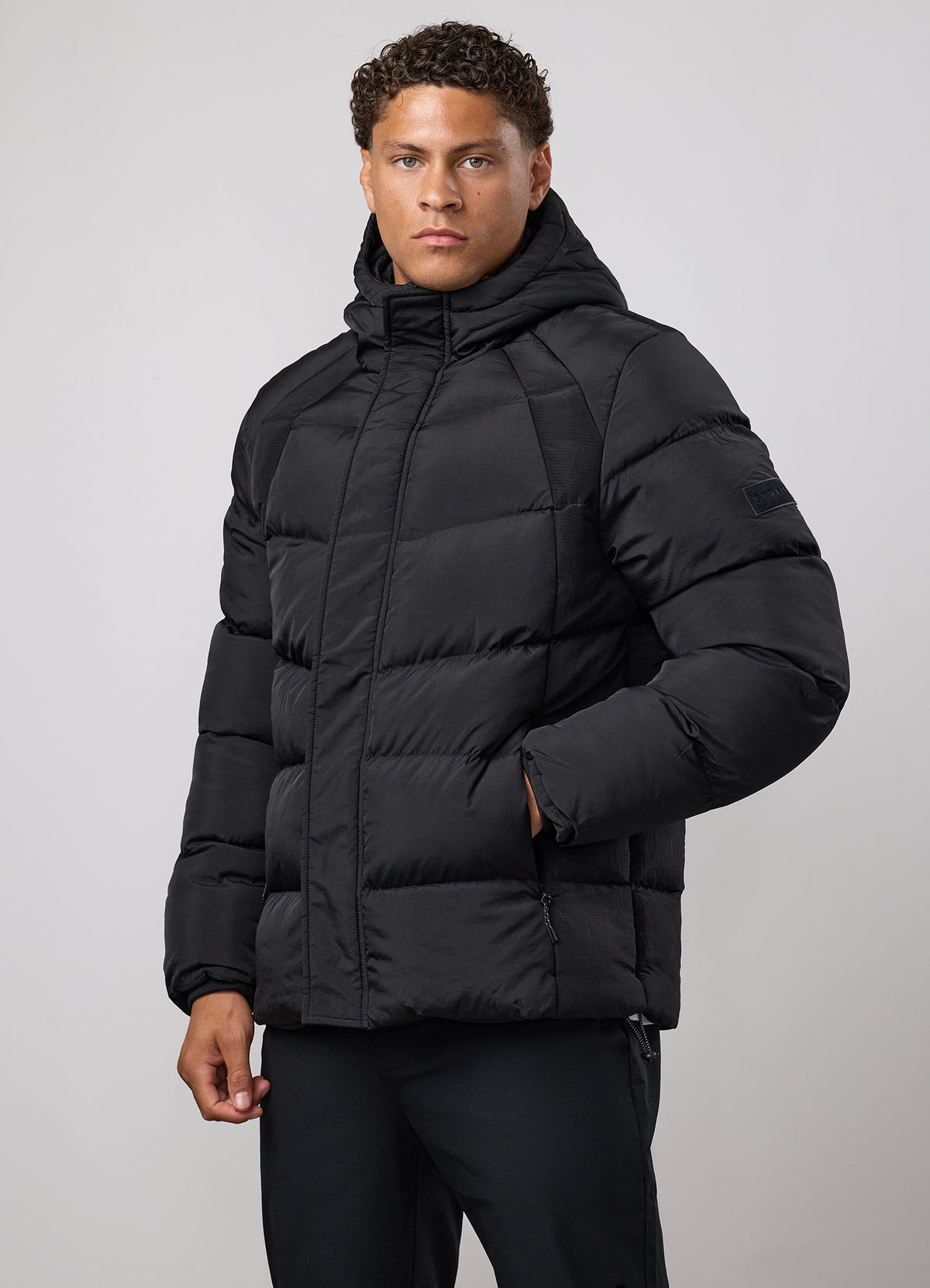 Gym King Precision-pufferjack - Zwart