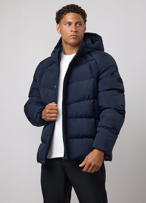 Gym King Precision-pufferjack - marineblauw