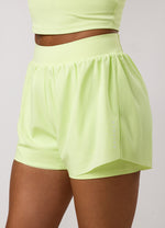 Gym King Precision Running Short - Muted Lime thumbnail