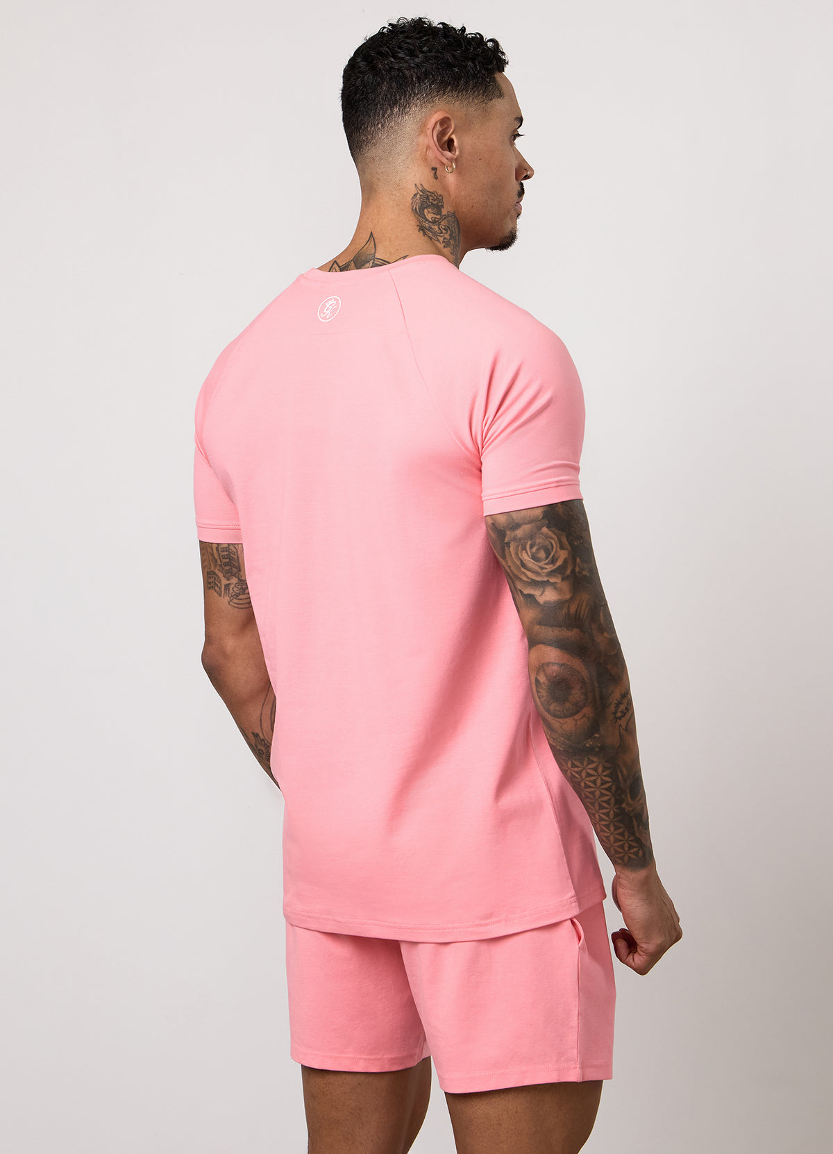 Gym King Pro Logo T-Shirt - Pink