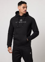 Gym King Pro Logo Hoodie - Black/White thumbnail