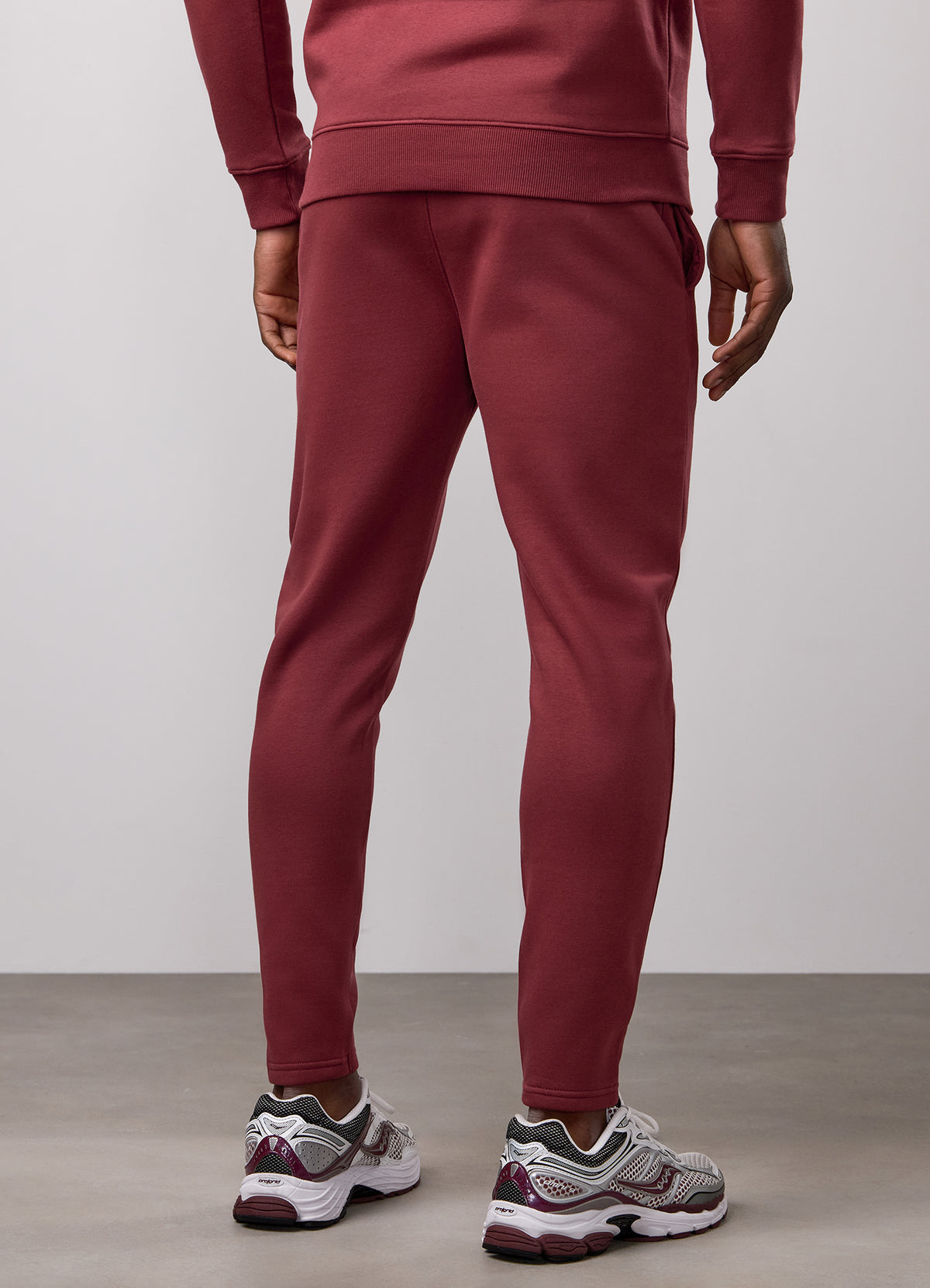 Gym King Pro Logo Jogger - Wijnrood