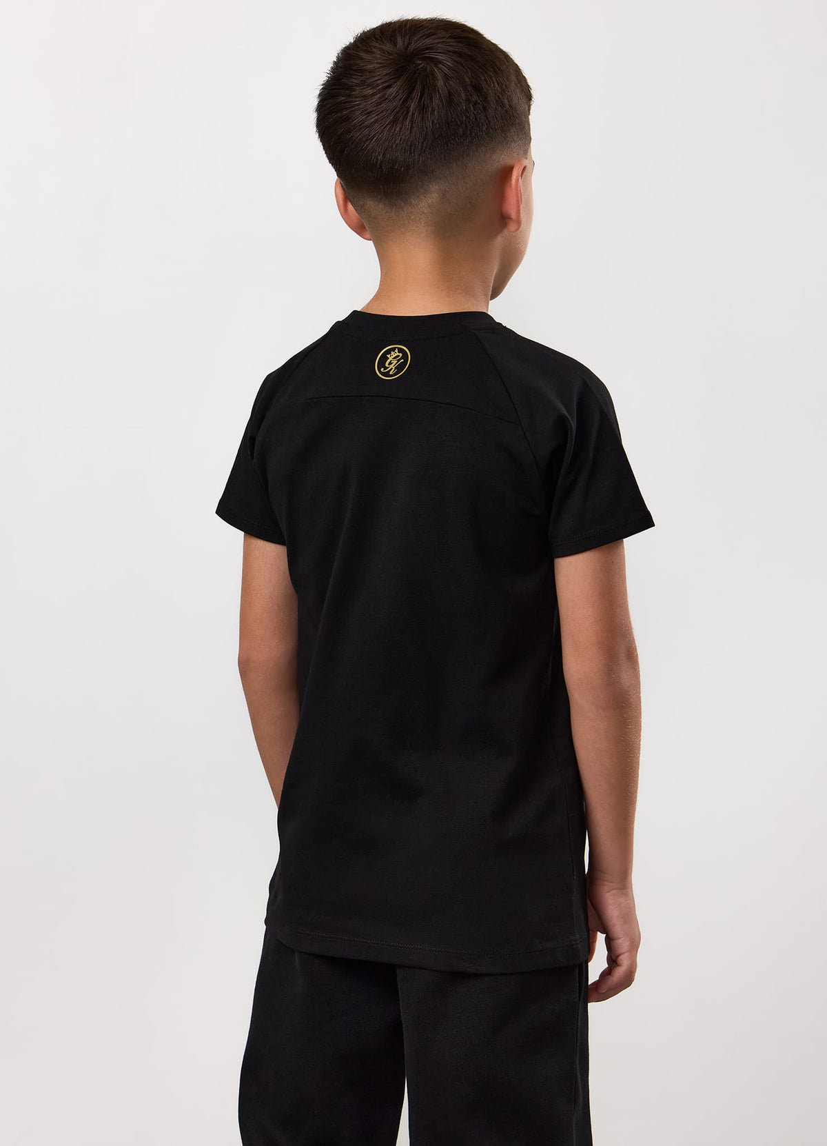 Gym King Kids Pro T-shirt - Zwart/Goud