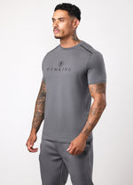 Gym King Pro Logo V2 T-Shirt - Gunmetal Grey thumbnail
