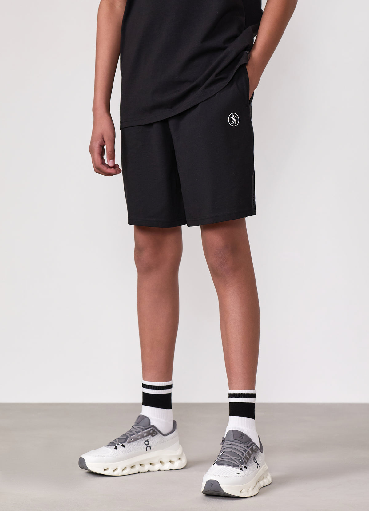 Gym King Older Kids Pro Short - Black