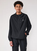 Gym King Older Kids Pro Woven Hoodie - Black thumbnail