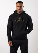 Gym King Pro Hoodie - Black/Gold thumbnail