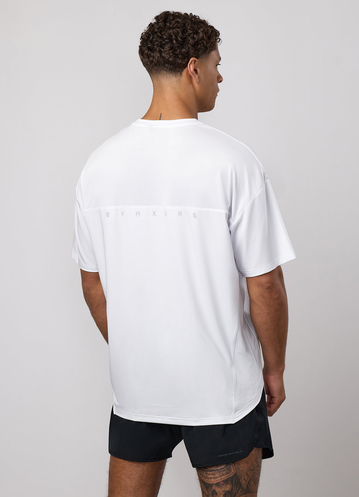 Gym King Purpose Tee - White
