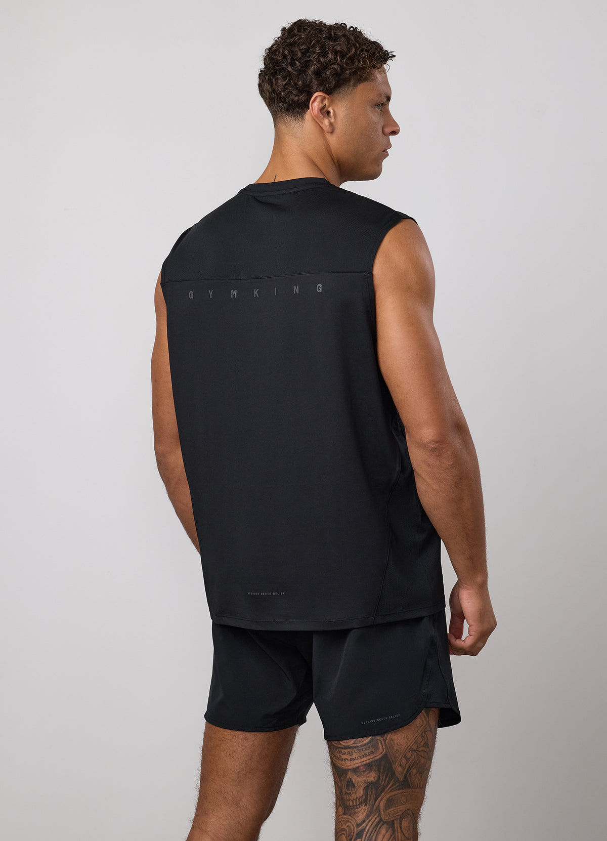 Gym King Purpose Vest - Black