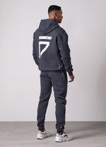 Gym King Fight Division Hood Tracksuit - Graphite thumbnail
